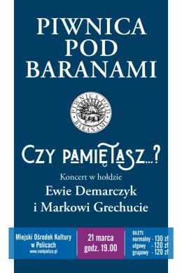 Piwnica pod Baranami - Czy pamiętasz...?